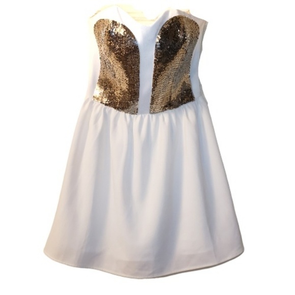 Keepsake the Label Set The Mood Strapless Dress - Picture 2 of 8